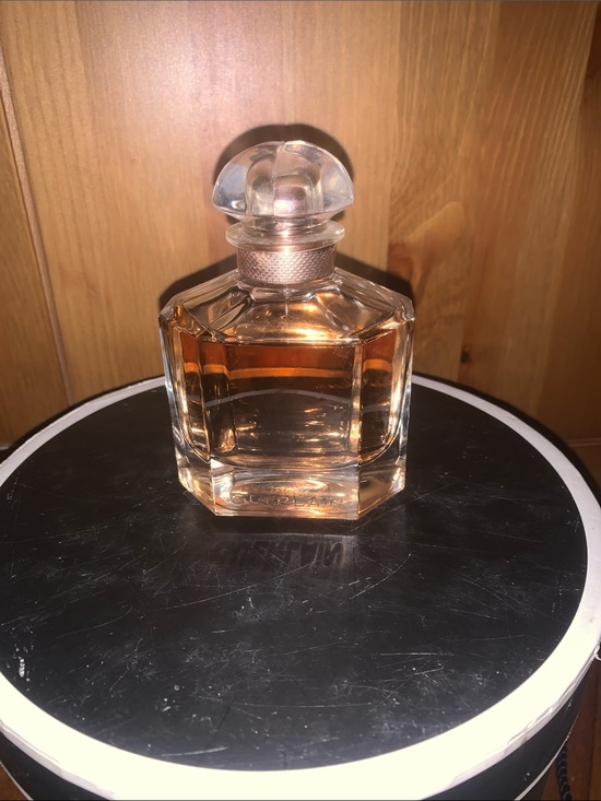 GUERLAIN Other - GUERLAIN Clear Glass Perfume Bottle with Amber Liquid
